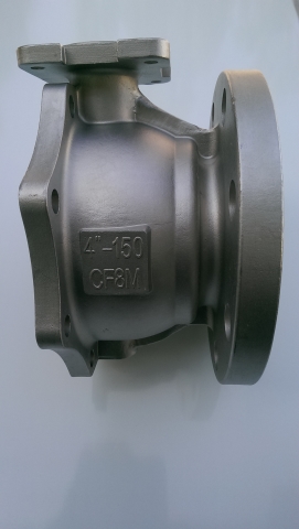 2PC-flange ball valve